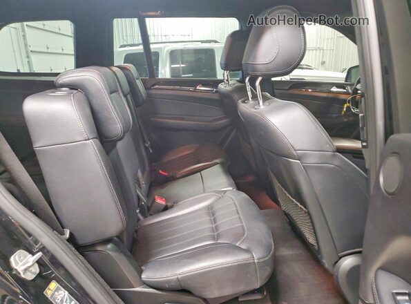 4JGDF6EE7HA815093 2017 MERCEDES-BENZ GLS Черный Вид задней части салона