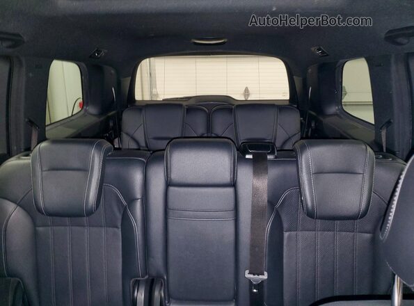 4JGDF6EE7HA815093 2017 MERCEDES-BENZ GLS Черный Вид задних сидений