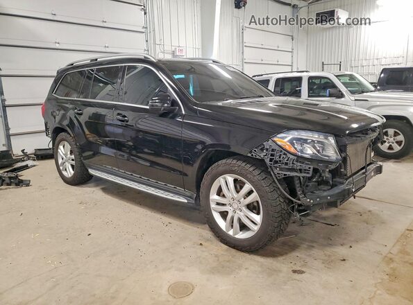 4JGDF6EE7HA815093 2017 MERCEDES-BENZ GLS Черный Передняя правая четверть