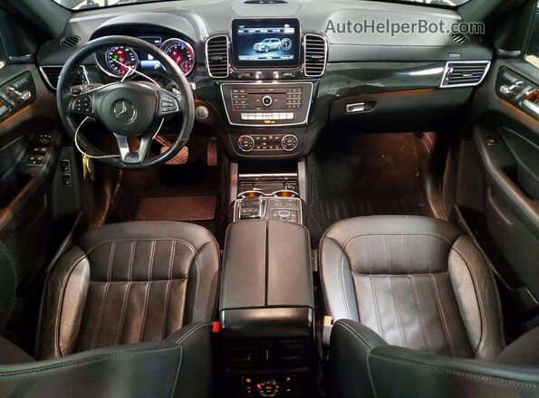4JGDF6EE7HA815093 2017 MERCEDES-BENZ GLS Черный Вид панели приборов