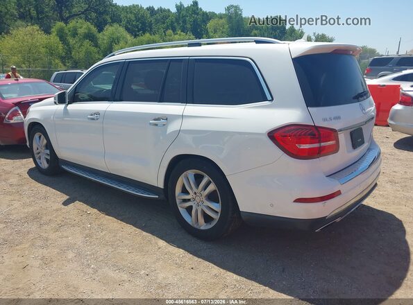 4JGDF6EE7HA847154 2017 MERCEDES-BENZ GLS 450 Белый Задняя левая четверть