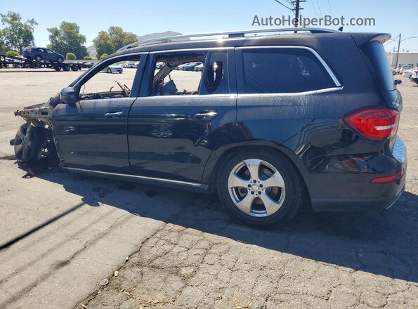 4JGDF6EE7HA890196 2017 MERCEDES-BENZ GLS Black Tył lewy
