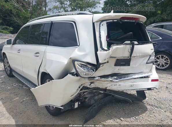 4JGDF6EE7HA891087 2017 MERCEDES-BENZ GLS 450 White Trasero izquierdo