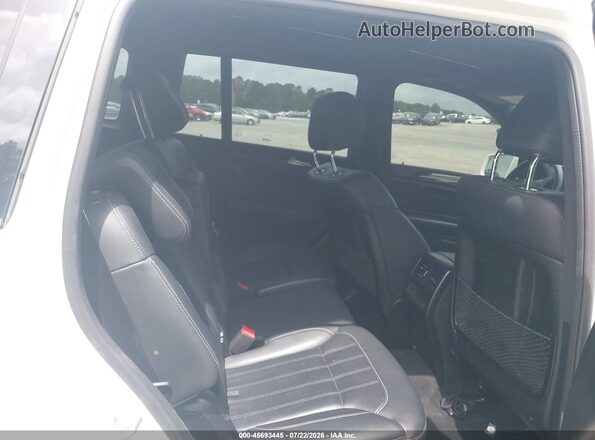4JGDF6EE7HA891087 2017 MERCEDES-BENZ GLS 450 White Vista de la etiqueta del VIN