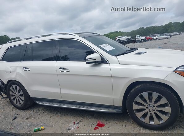 4JGDF6EE7HA891087 2017 MERCEDES-BENZ GLS 450 White Vista del cuadro de instrumentos
