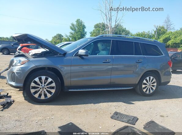 4JGDF6EE7HA945584 2017 MERCEDES-BENZ GLS 450 Gray Widok wnętrza z tyłu
