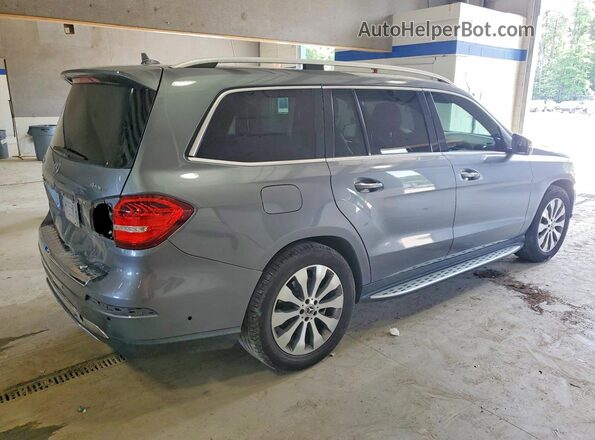 4JGDF6EE7JB097741 2018 MERCEDES-BENZ GLS Gray Trasero derecho
