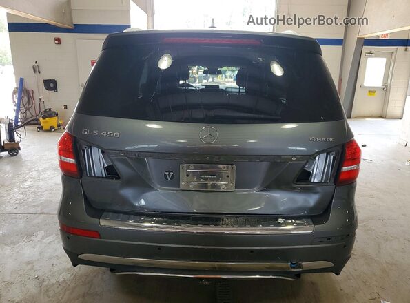 4JGDF6EE7JB097741 2018 MERCEDES-BENZ GLS Gray Vista trasera