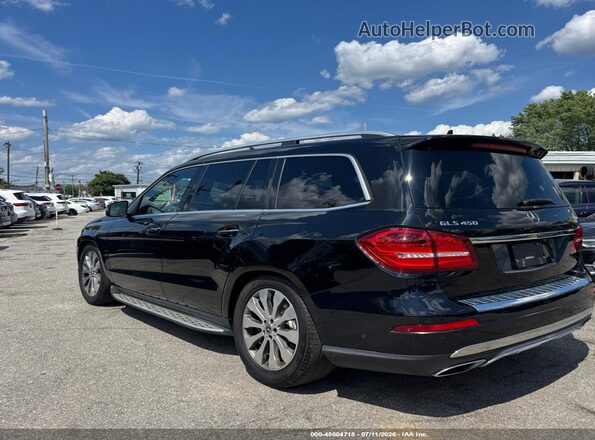 4JGDF6EE7JB176648 2018 MERCEDES-BENZ GLS Black უკანა მარცხენა