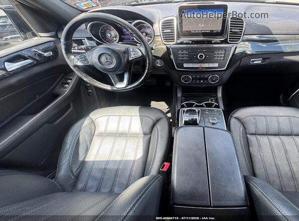 4JGDF6EE7JB176648 2018 MERCEDES-BENZ GLS Black VIN კოდის სტიკერის ხედი