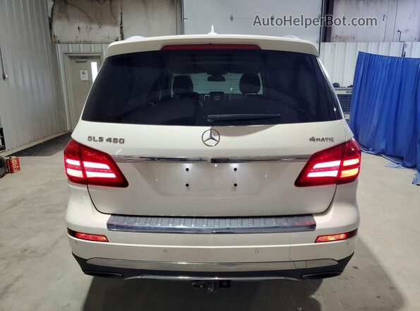 4JGDF6EE7JB181347 2018 MERCEDES-BENZ GLS White უკანა ხედი