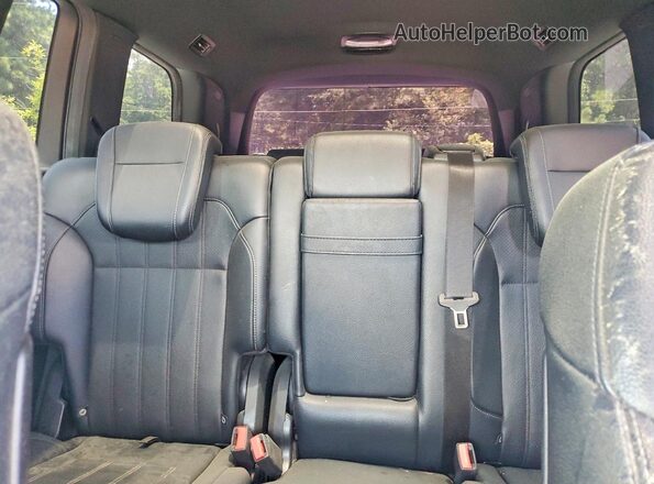 4JGDF6EE7KB217331 2019 MERCEDES-BENZ GLS Black Vista de los asientos traseros