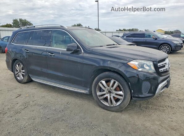 4JGDF6EE8HA785294 2017 MERCEDES-BENZ GLS Black Przód prawy