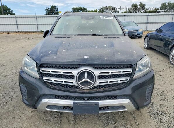 4JGDF6EE8HA785294 2017 MERCEDES-BENZ GLS Black Widok z przodu