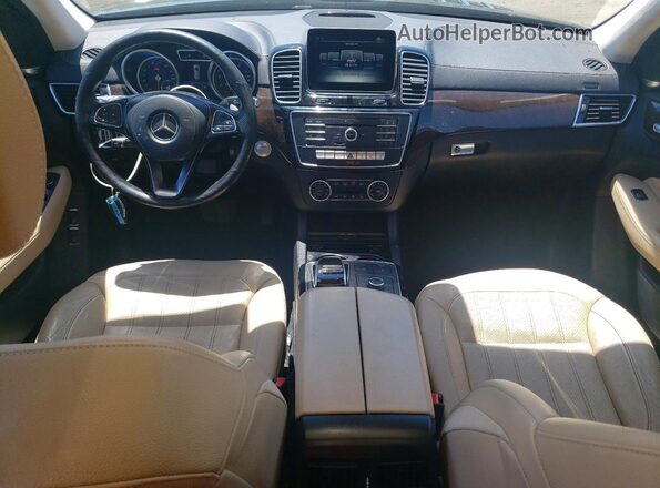 4JGDF6EE8HA889669 2017 MERCEDES-BENZ GLS Black Vista del salpicadero