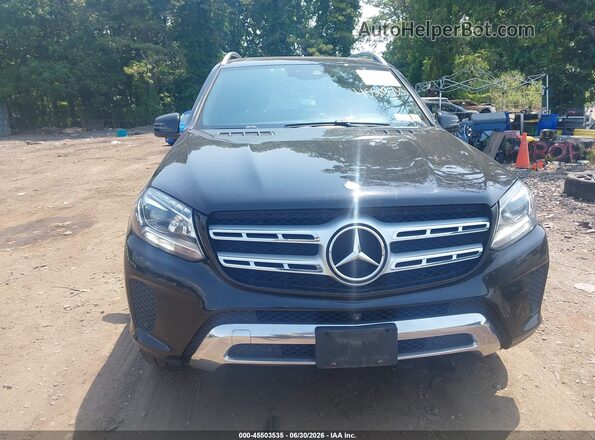 4JGDF6EE8HA938174 2017 MERCEDES-BENZ GLS 450 Black წინა ხედი