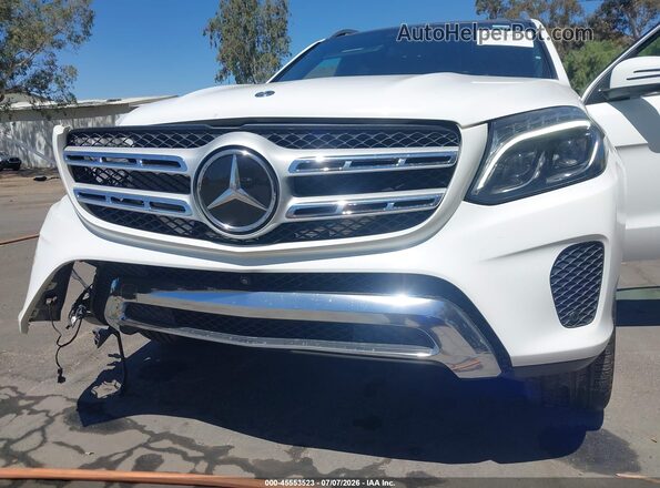 4JGDF6EE8JB130522 2018 MERCEDES-BENZ GLS 450 Белый Вид спереди