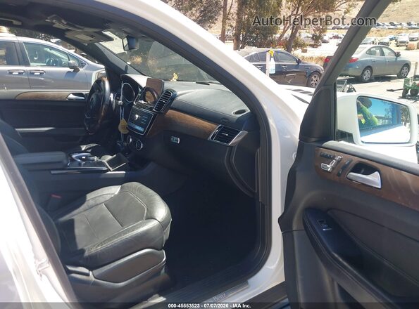 4JGDF6EE8JB130522 2018 MERCEDES-BENZ GLS 450 Белый Вид салона спереди
