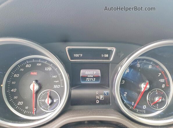 4JGDF6EE8KB233747 2019 MERCEDES-BENZ GLS White Widok zestawu wskaźników