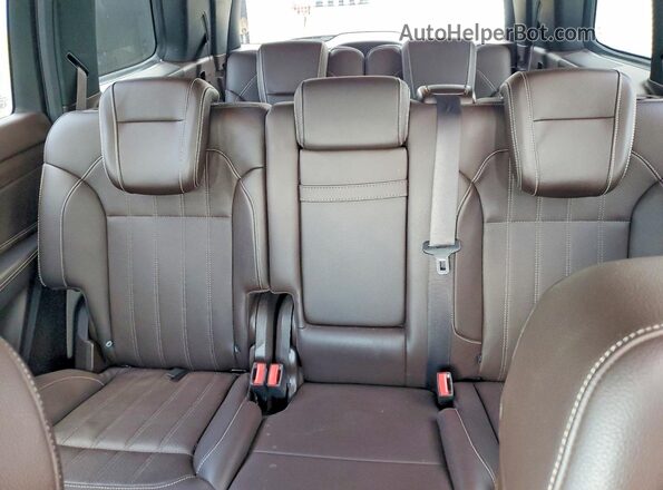 4JGDF6EE8KB233747 2019 MERCEDES-BENZ GLS White Widok tylnych siedzeń