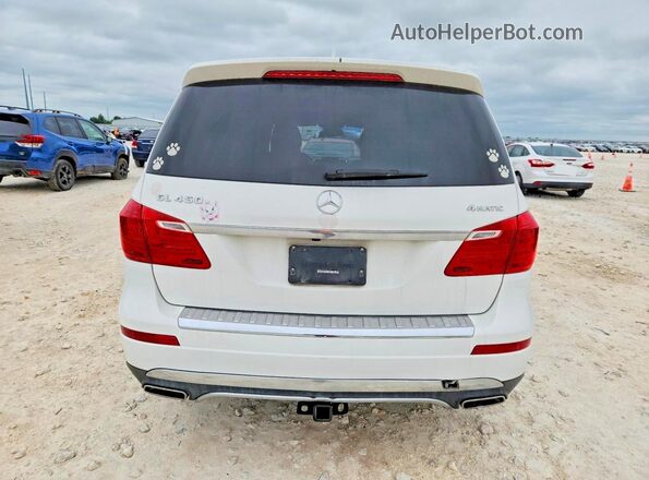 4JGDF6EE9GA621597 2016 MERCEDES-BENZ GL-CLASS White Вид ззаду