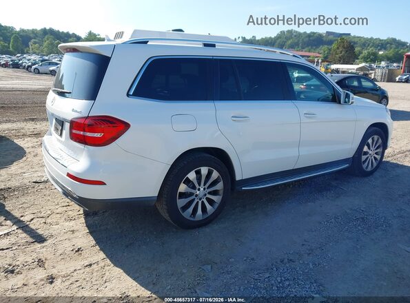 4JGDF6EE9HA794201 2017 MERCEDES-BENZ GLS 450 White Задня права чверть