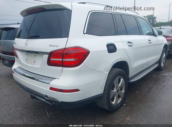 4JGDF6EE9HA946879 2017 MERCEDES-BENZ GLS 450 White Trasero derecho