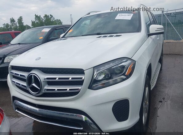 4JGDF6EE9HA946879 2017 MERCEDES-BENZ GLS 450 White Vista del cuadro de instrumentos