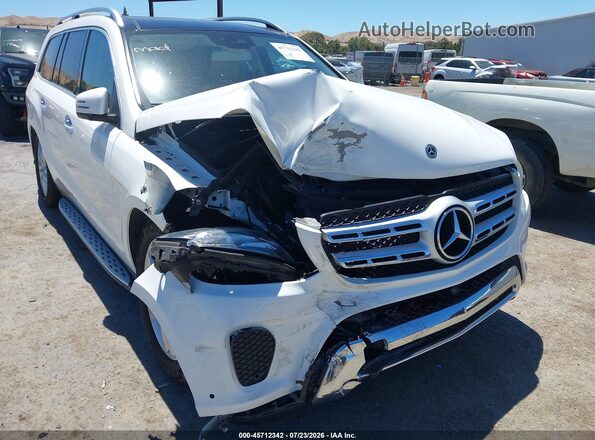 4JGDF6EE9HA957459 2017 MERCEDES-BENZ GLS 450 White Front view