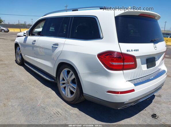 4JGDF6EE9HA957459 2017 MERCEDES-BENZ GLS 450 White Rear left