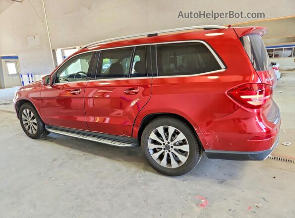 4JGDF6EE9KB219095 2019 MERCEDES-BENZ GLS Red Задня ліва чверть