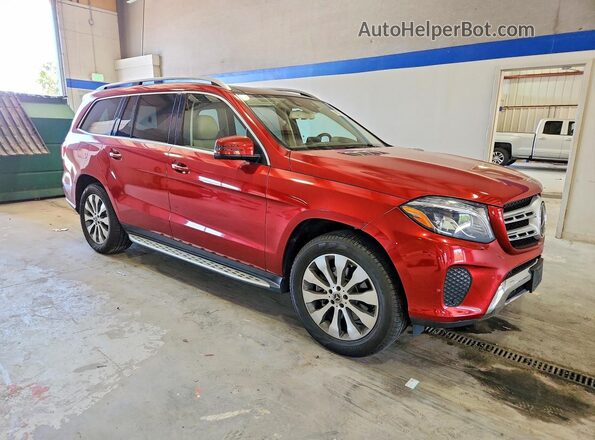 4JGDF6EE9KB219095 2019 MERCEDES-BENZ GLS Red Передня права чверть