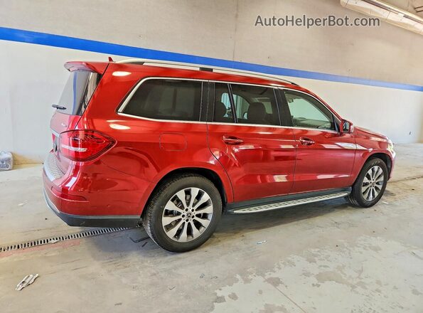 4JGDF6EE9KB219095 2019 MERCEDES-BENZ GLS Red Задня права чверть