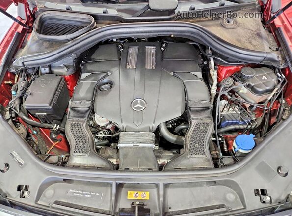 4JGDF6EE9KB219095 2019 MERCEDES-BENZ GLS Red Вид підкапотного простору