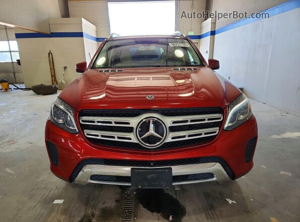 4JGDF6EE9KB219095 2019 MERCEDES-BENZ GLS Red Вид спереду