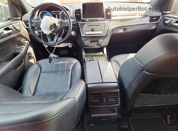 4JGDF6EE9KB222160 2019 MERCEDES-BENZ GLS Gray Առջևի վահանակի տեսք