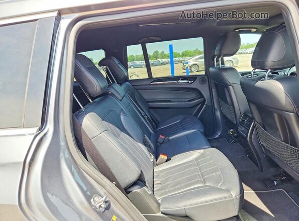 4JGDF6EE9KB222160 2019 MERCEDES-BENZ GLS Gray Սալոնի հետևի տեսք