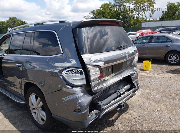 4JGDF6EE9KB231781 2019 MERCEDES-BENZ GLS 450 Gray Front view