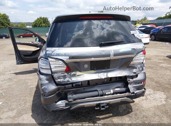 4JGDF6EE9KB231781 2019 MERCEDES-BENZ GLS 450 Gray Instrument cluster view