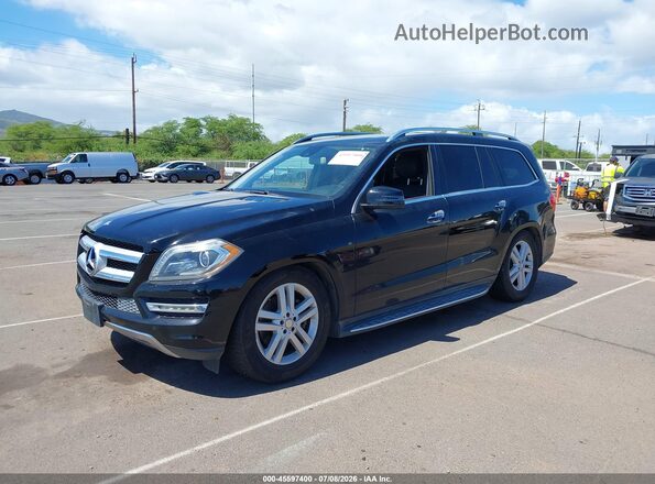 4JGDF6EEXGA642734 2016 MERCEDES-BENZ GL 450 Черный Передняя левая четверть