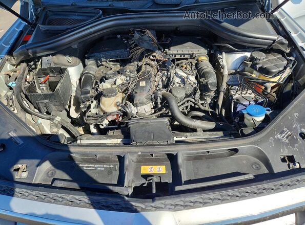 4JGDF6EEXGA671215 2016 MERCEDES-BENZ GL-CLASS Silver Engine compartment view