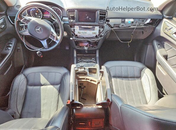 4JGDF6EEXGA671215 2016 MERCEDES-BENZ GL-CLASS Silver Dashboard view