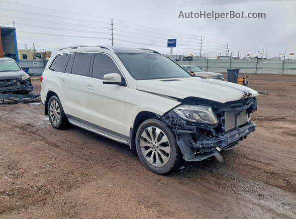 4JGDF6EEXHA912188 2017 MERCEDES-BENZ GLS White Przód prawy