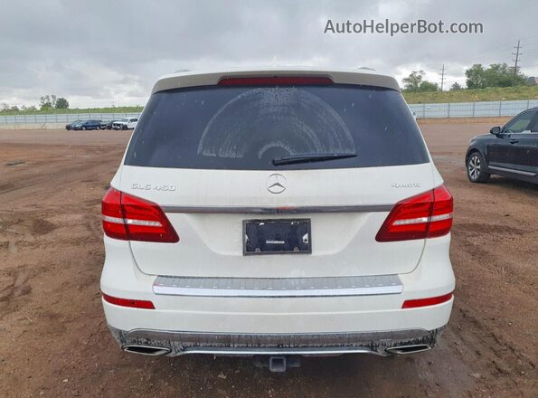 4JGDF6EEXHA912188 2017 MERCEDES-BENZ GLS White Widok z tyłu