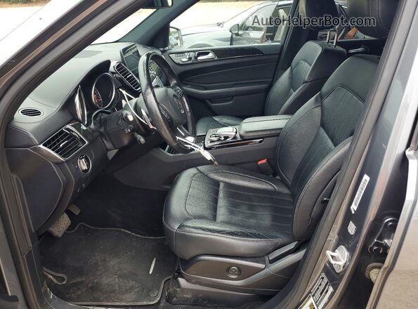 4JGDF6EEXJA995241 2018 MERCEDES-BENZ GLS Gray Вид салону спереду