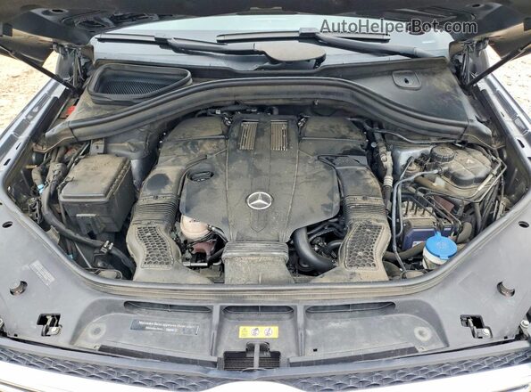 4JGDF6EEXJA995241 2018 MERCEDES-BENZ GLS Gray Вид підкапотного простору