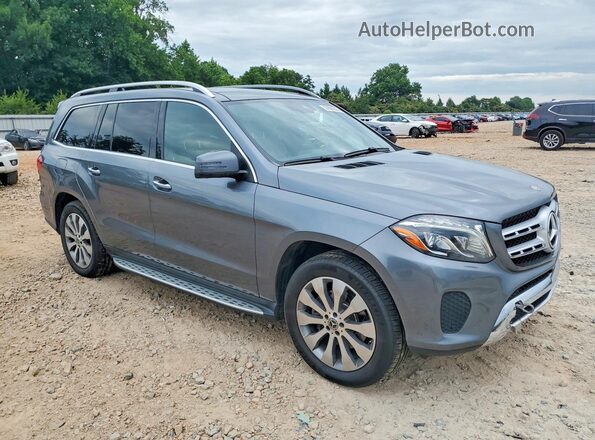 4JGDF6EEXJA995241 2018 MERCEDES-BENZ GLS Gray Передня права чверть