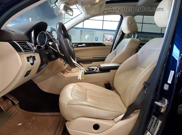 4JGDF6EEXJB039929 2018 MERCEDES-BENZ GLS Blue წინა სალონის ხედი