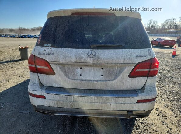 4JGDF6EEXJB064488 2018 MERCEDES-BENZ GLS Белый Вид сзади