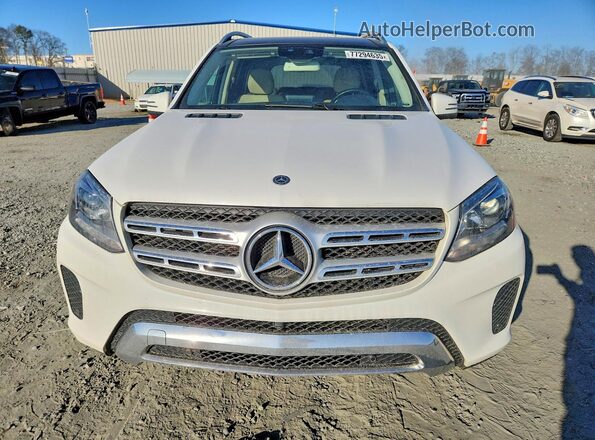 4JGDF6EEXJB064488 2018 MERCEDES-BENZ GLS Белый Вид спереди